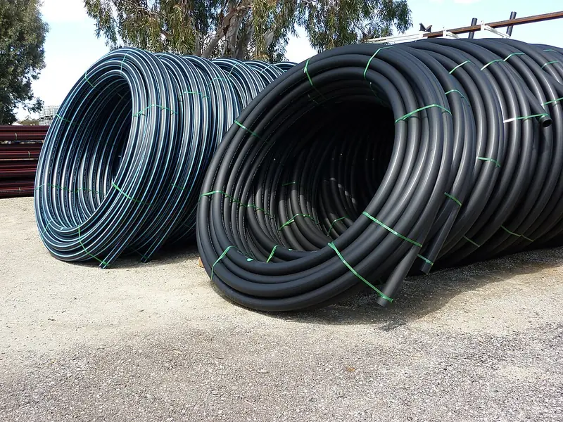 Bobinas de tubo de polietileno de alta densidade