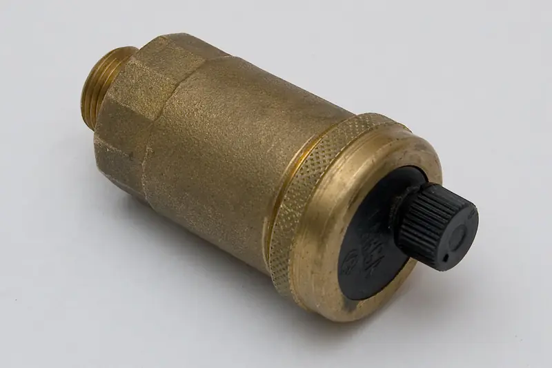 Ventosa automática de latão para expulsão de ar